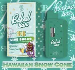 Baked Bar Hawaiian Snow Cone