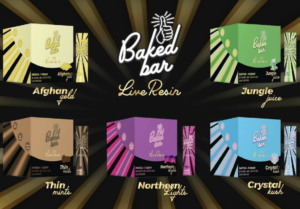 Baked Bar Live Resin Cartridges