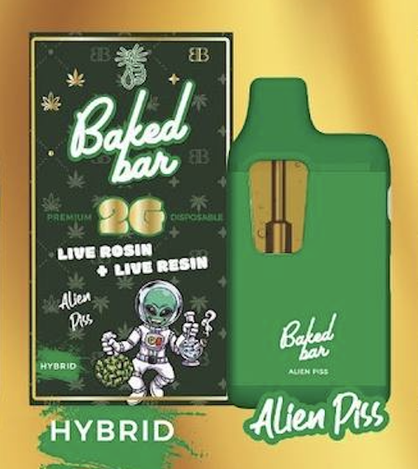Baked Bar Alien Piss - Baked Bar Disposable Baked Bar Alien Piss - Baked Bar Disposable